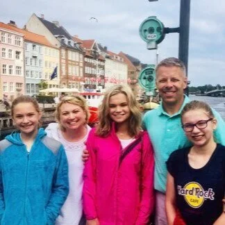 US Army Retired Chris C. and his family