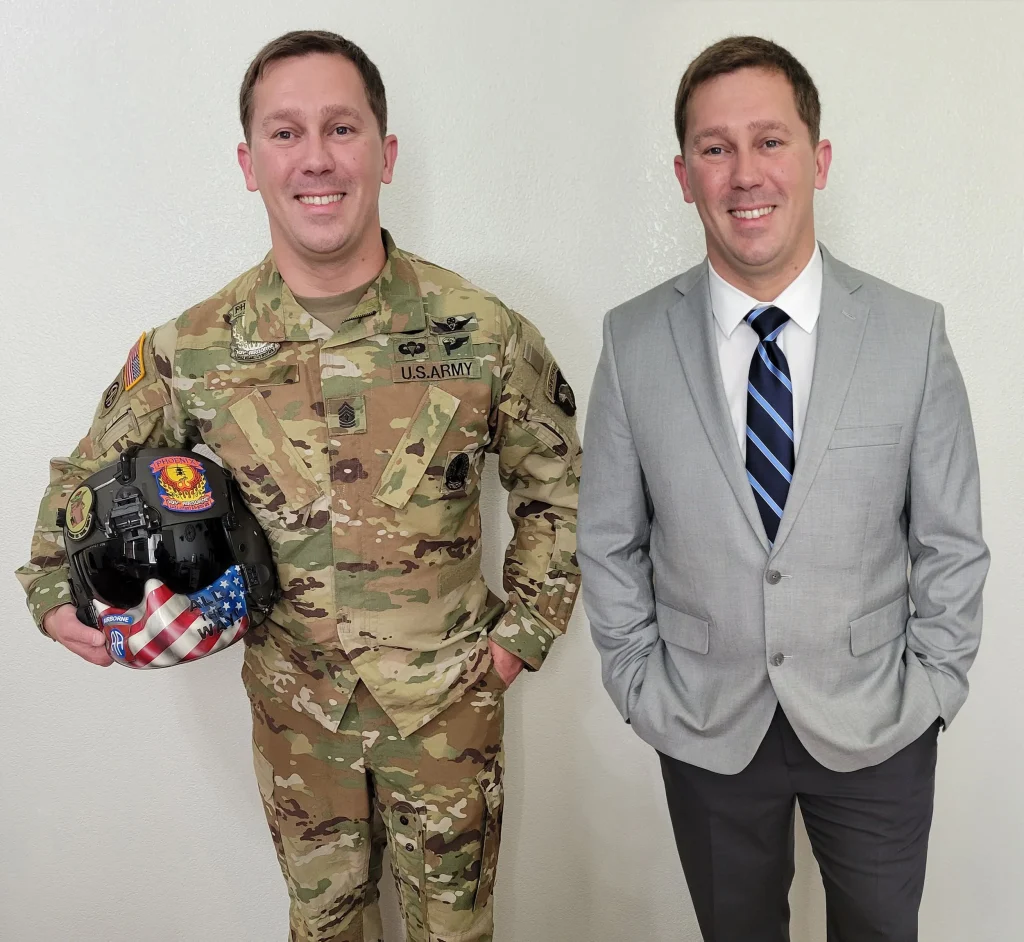 Brandan B., both during his military career and after stepping into the civilian job market.