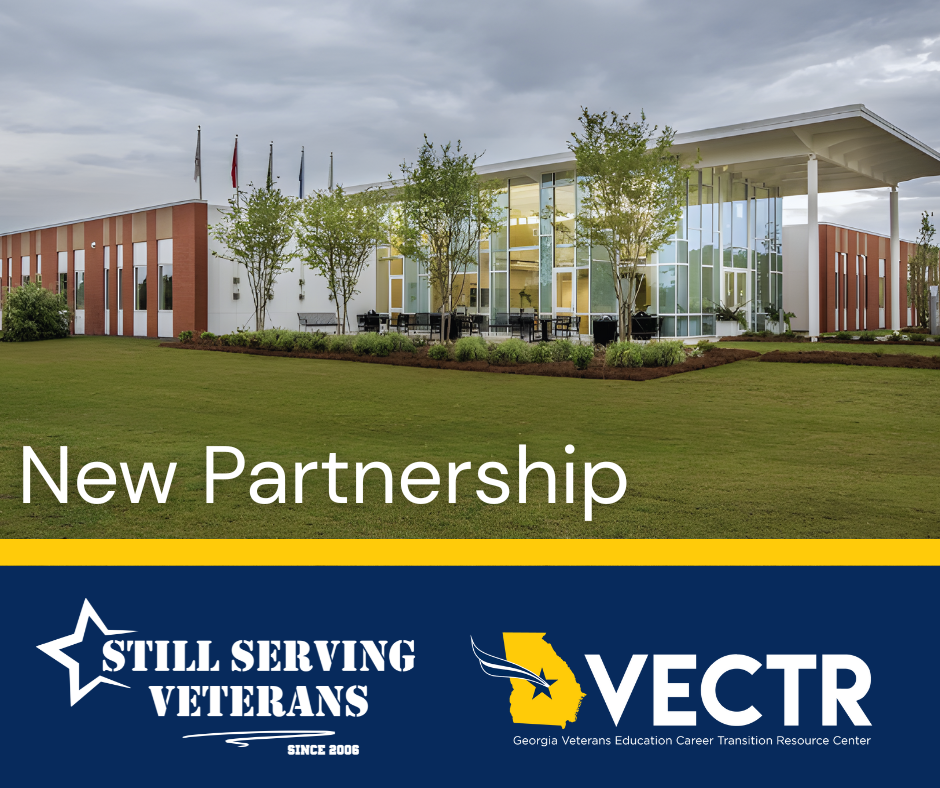 Partnership announcement graphic with organizational logos.