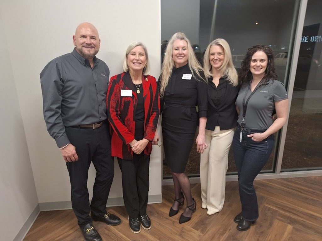 Community partners and attendees at the Baldwin Group and Aurex Whiskey Night supporting Still Serving Veterans.